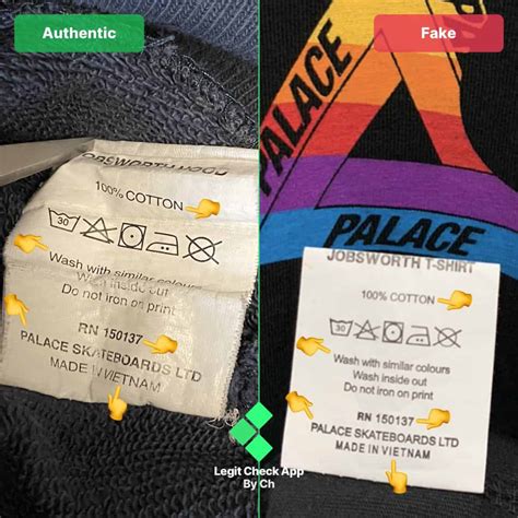 how to spot fake palace clothing|Palace Authentication Service .